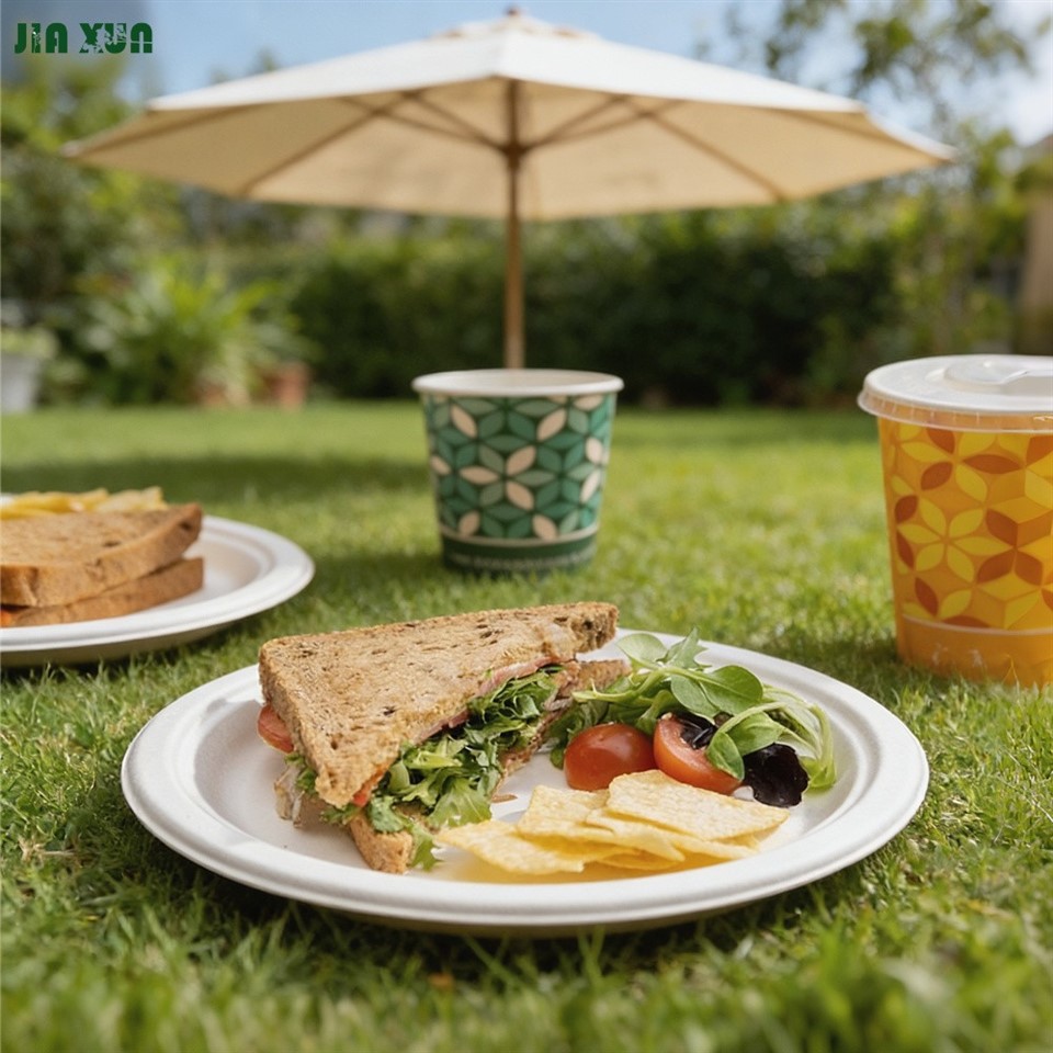 Heavy-duty bagasse tableware bulk