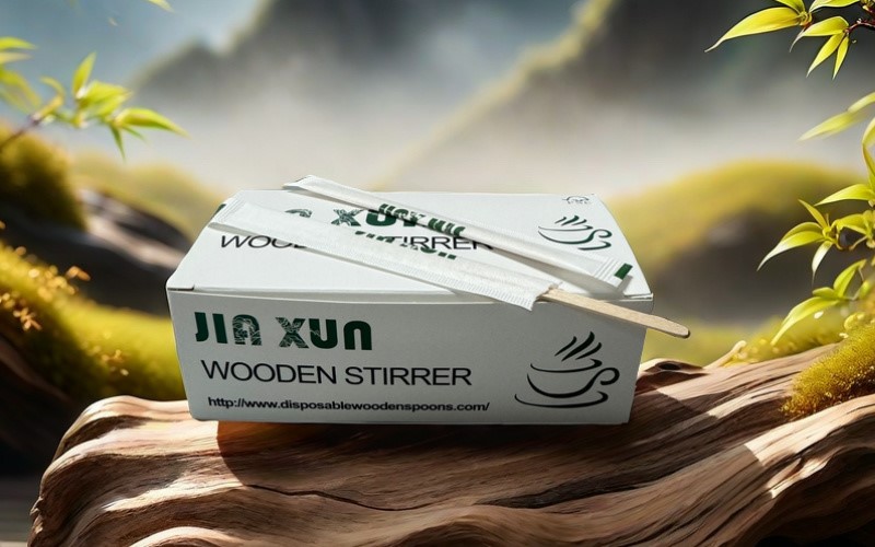 Custom Wooden Stirrers Packaging Factory Custom Wooden Stirrers Packaging Factory